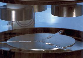 K650X - triple sputtering head and specimen stage